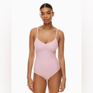 ARITZIA - Golden Pink Leotard Bodysuit